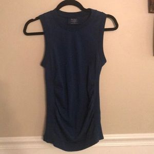 Blue Athleta top